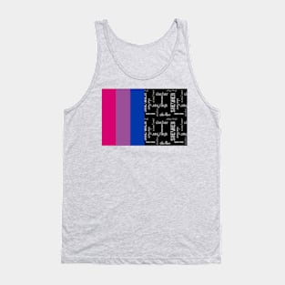 Bi Pride, She/Her Pronouns - Identity Pride Tank Top